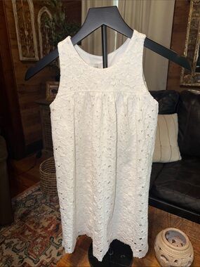 Isobella & Chloe Ivory Eyelet Sundress